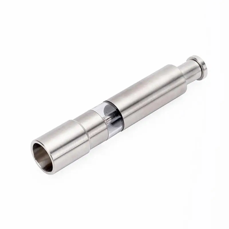 Stainless Steel Finger Salt & Pepper Grinder – Manual Thumb-Press Spice Mill (Eco-Friendly, No Battery)
