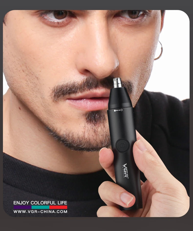 VGR Professional Nose & Hair Trimmer V-613 – Washable, Long Battery Life