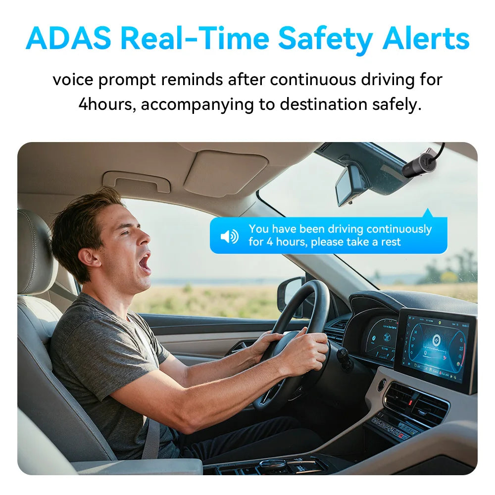 DDPAI Mini Pro 2K Dash Cam – 1440P WiFi Car DVR with Night Vision & Parking Monitor