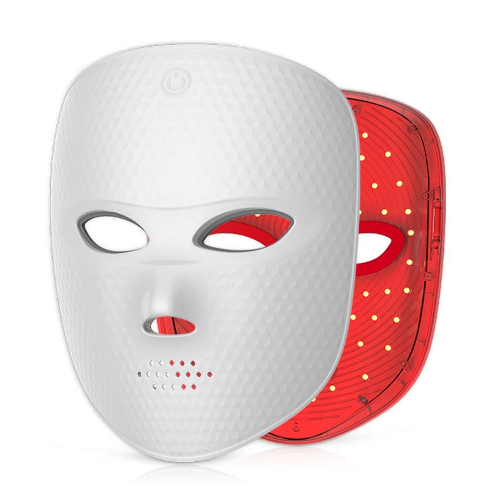 Foreverlily 7-Color LED Facial Mask – Wireless Skin Tightening & Moisturising Care