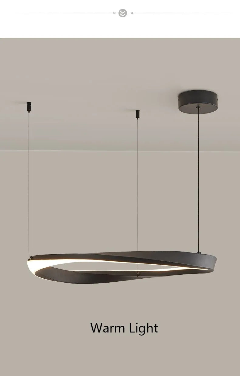FLDY Modern LED Hanging Light | Round Pendant, Warm / Neutral / Cool White