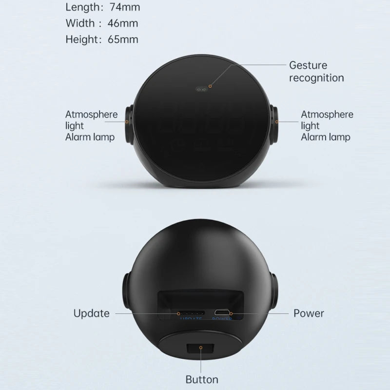 KKMOON GPS Head-Up Display Speedometer – Digital Speed, Altitude, Mileage, Gesture Control HUD (Universal Fit)