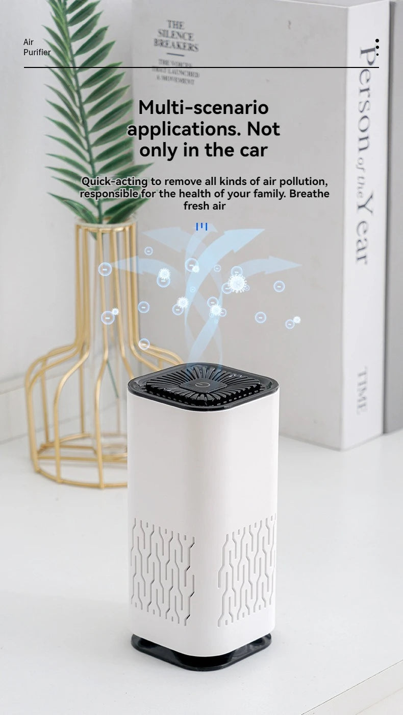 KUALOOL Compact Air Purifier – Portable Deodorizer for Car & Small Spaces