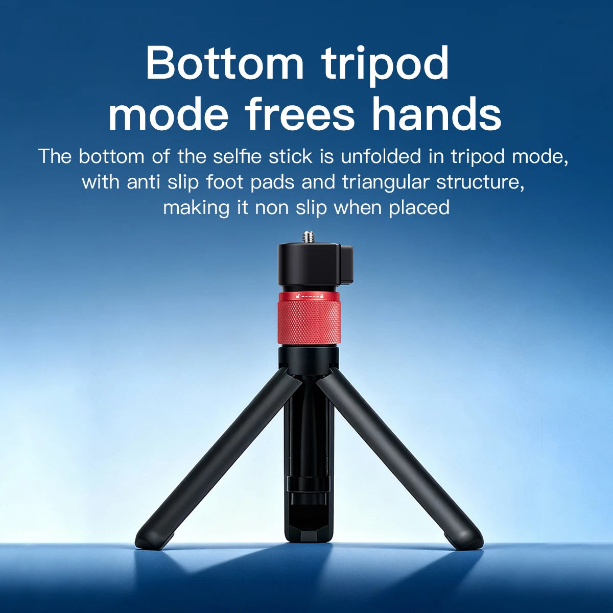 Multifunction Selfie Stick Handle Tripod Bundle for Action Cameras
