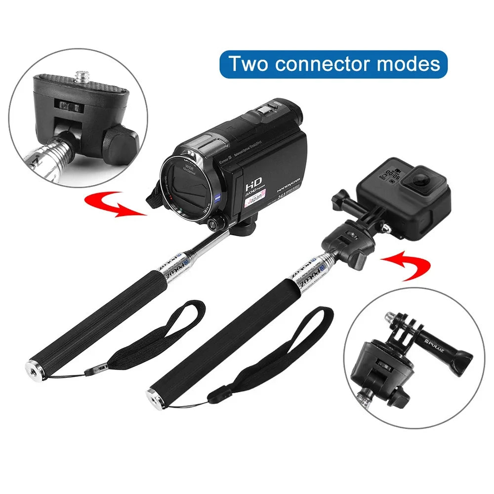Extendable Selfie Stick Monopod for GoPro & Smartphones