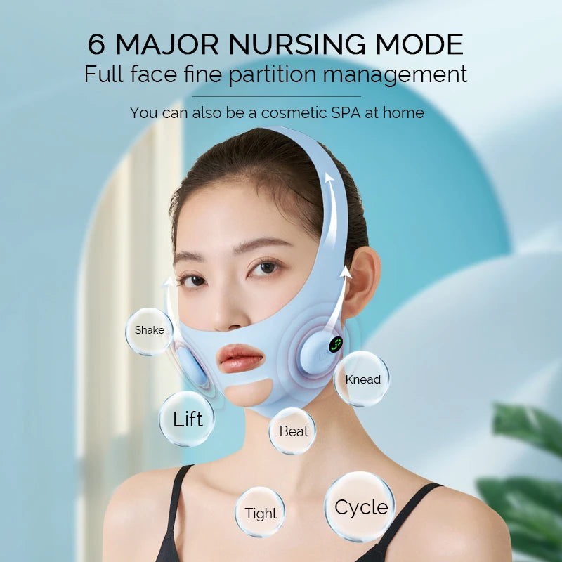 Foreverlily EMS Face Slimming Strap – V-Line Jawline Lifting & Firming Mask