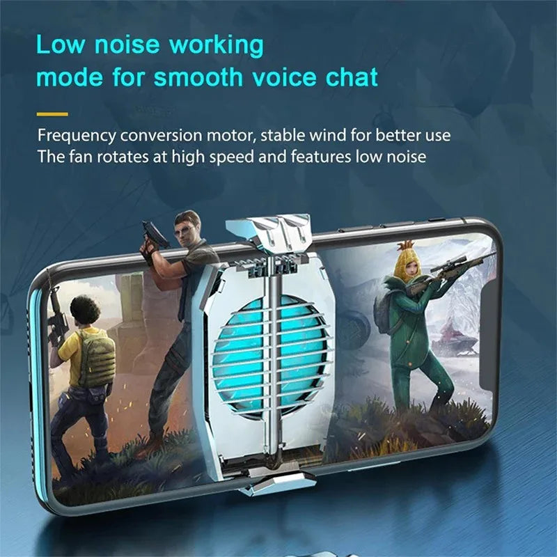 Turbo Hurricane Phone Cooler – USB Gaming Cooling Fan for iPhone & Android