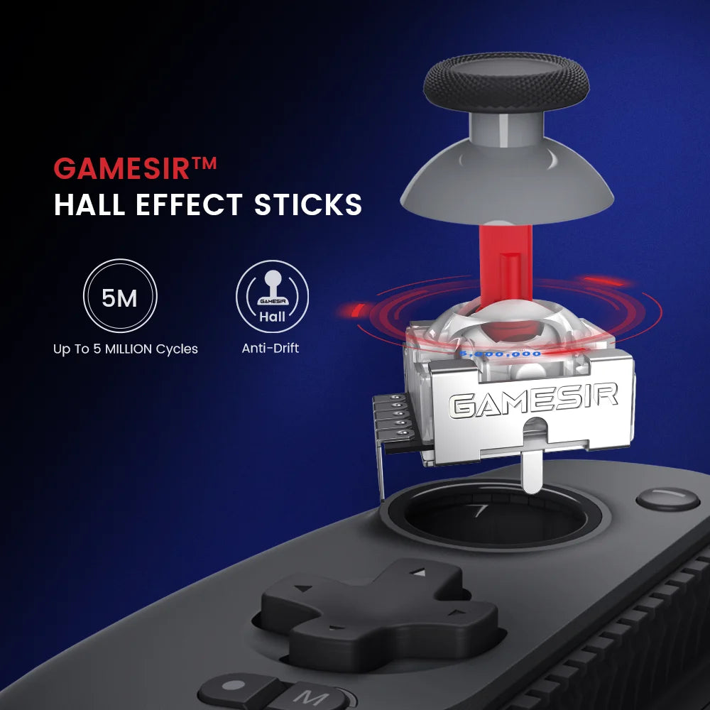 8 Plus Mobile Gamepad – Hall Effect Bluetooth Controller for Android & iOS