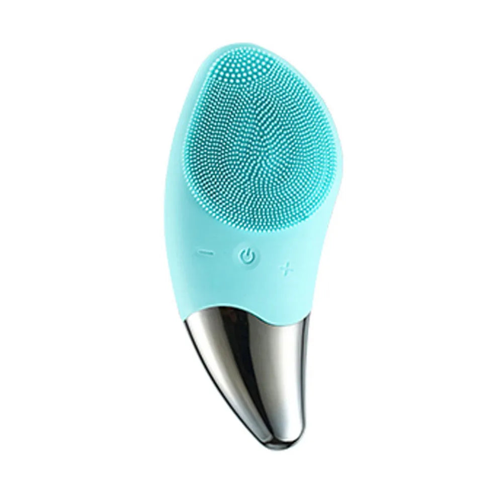 CAMMUO Waterproof Facial Cleansing Device – Ultrasonic Vibration Massage Brush