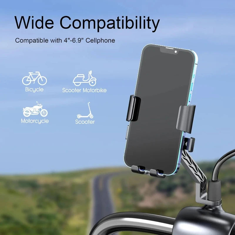 Universal Gravity Phone Holder for Car – One-Hand Auto-Lock Design
