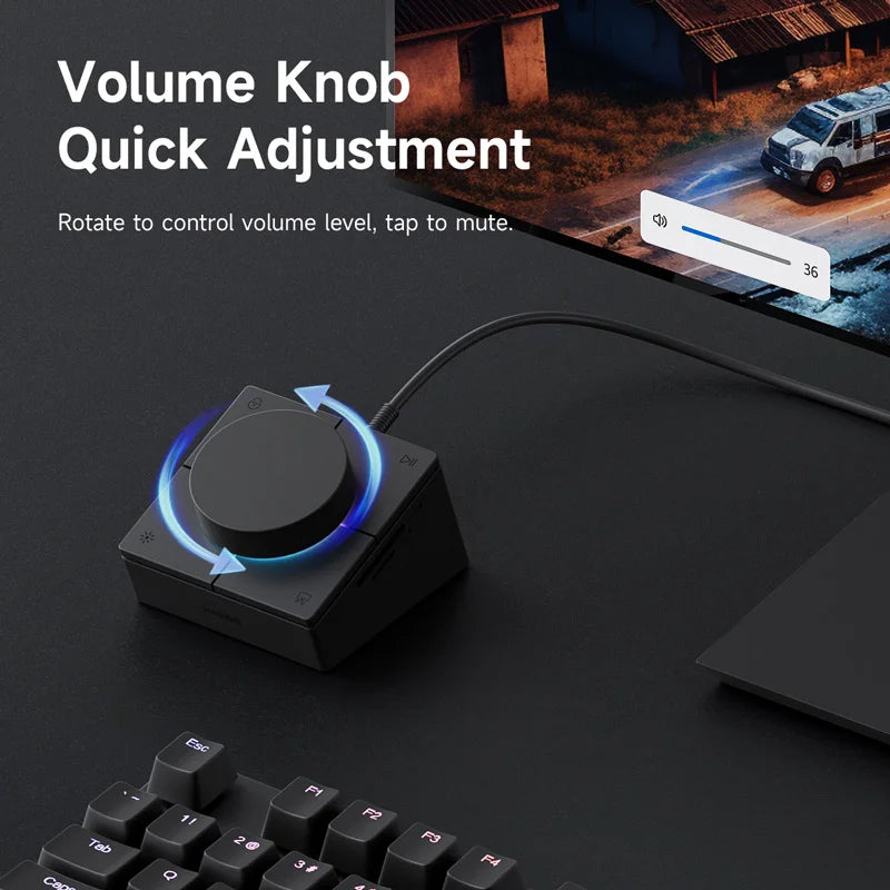 8-Port USB-C Hub for Laptop – HDMI + DP 4K, Ethernet, Card Reader & Audio Control