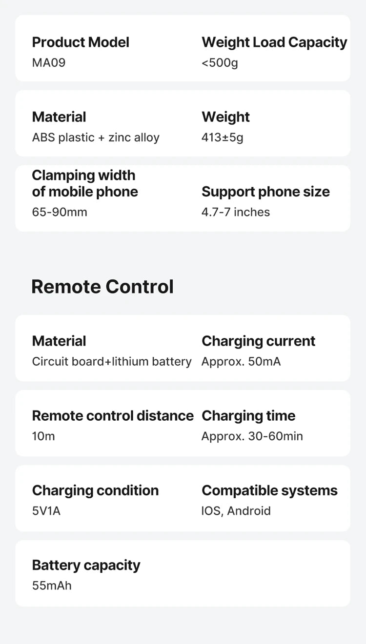 Ulanzi 1.8M Smartphone Selfie Stick Tripod – Bluetooth Remote & 360° Head