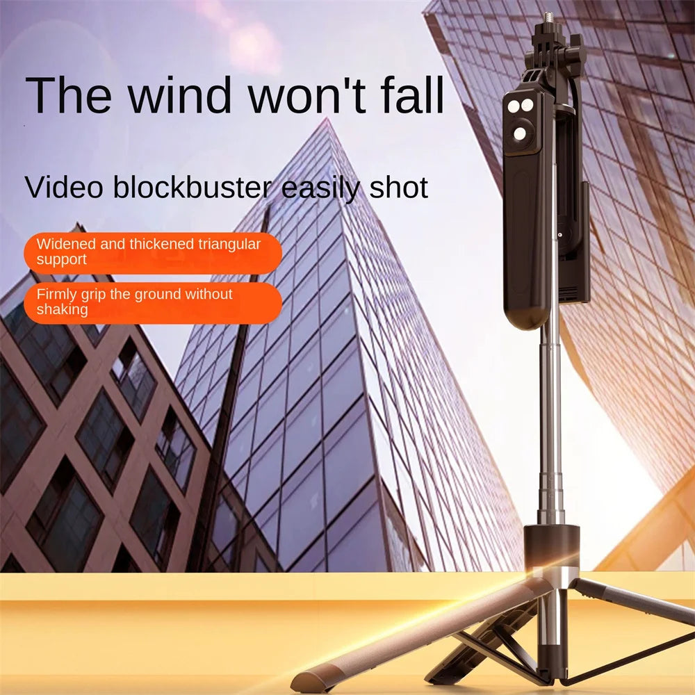 Bluetooth Selfie Stick Tripod 170cm – Lightweight Travel Stand for Phones & Cameras