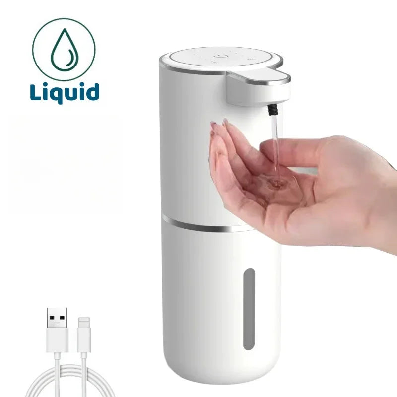 Touchless Automatic Foam Soap Dispenser – USB Rechargeable Infrared Hand Wash Dispenser