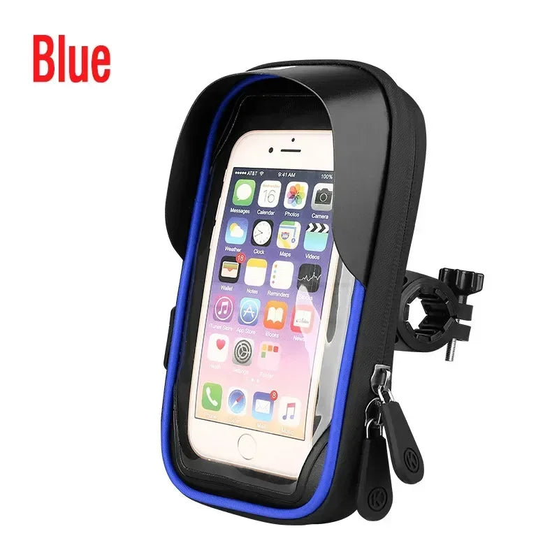 Handlebar Phone Holder Bag – Touch Screen Bike & Motorcycle Mount