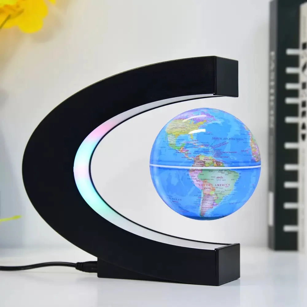 Floating LED Levitating Ball Lamp | Magnetic Suspension Desk Decor Light