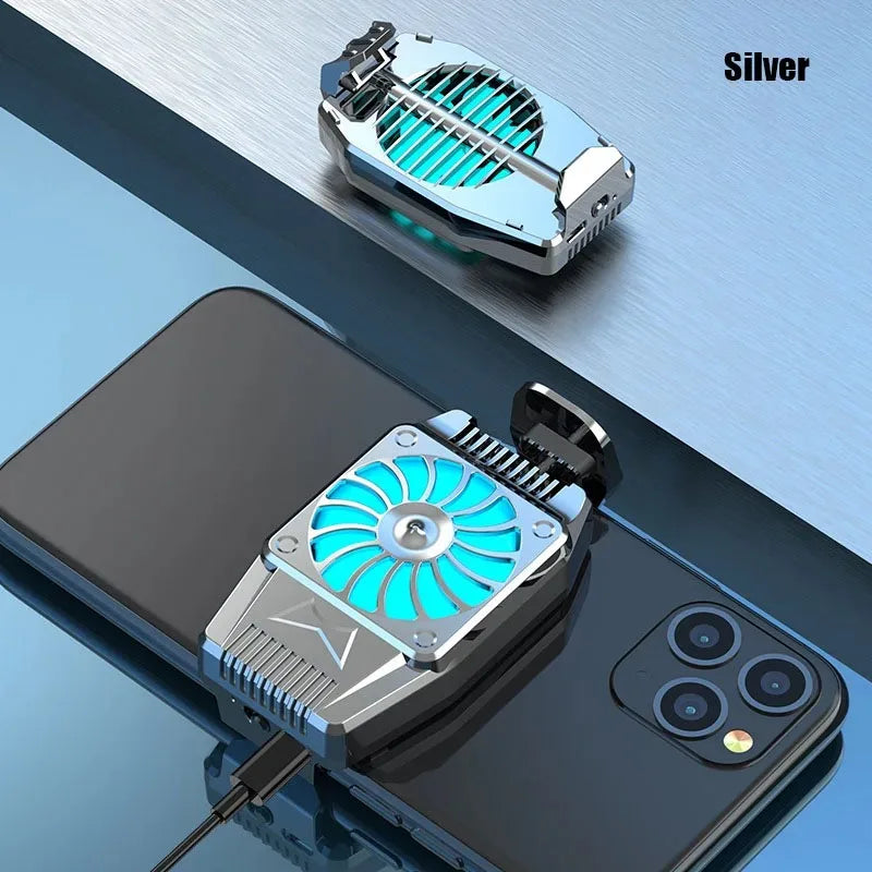 Turbo Hurricane Phone Cooler – USB Gaming Cooling Fan for iPhone & Android