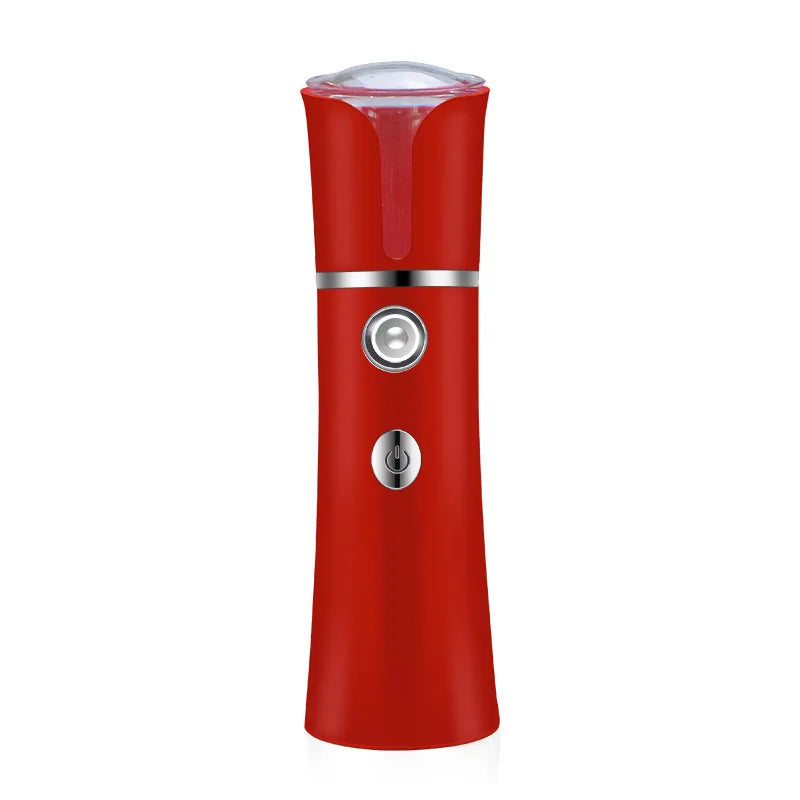 Portable Nano Face Steamer – USB Rechargeable Cold Mist Skin Hydrator