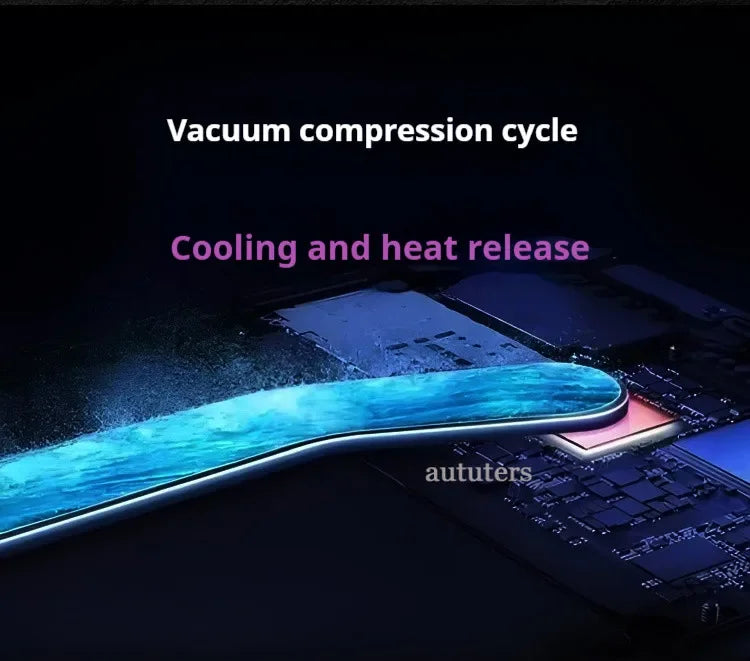 Magnetic Phone Cooling Plate (B Pro / E Pro) – Aluminum Heat Sink with Heat Pipe