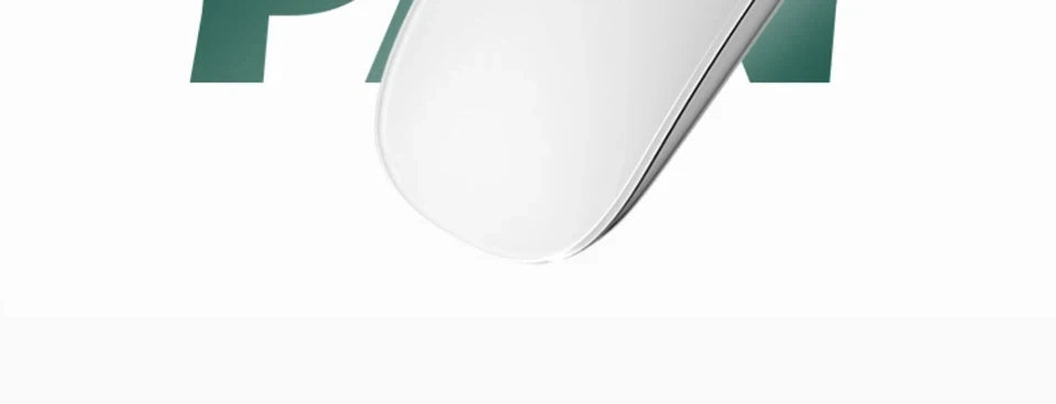 Mini Bluetooth Wireless Mouse – Rechargeable, Touch Scroll, Ultra-Slim Design