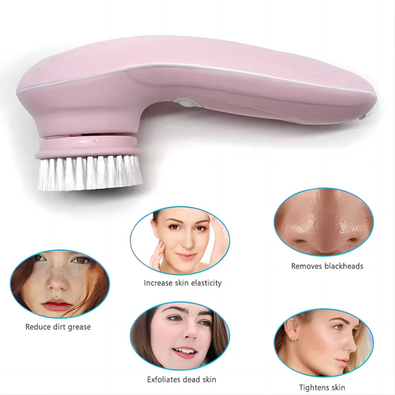 VIMYSHOW 801 Facial Cleansing Brush Set – Rechargeable Cordless Deep Clean System