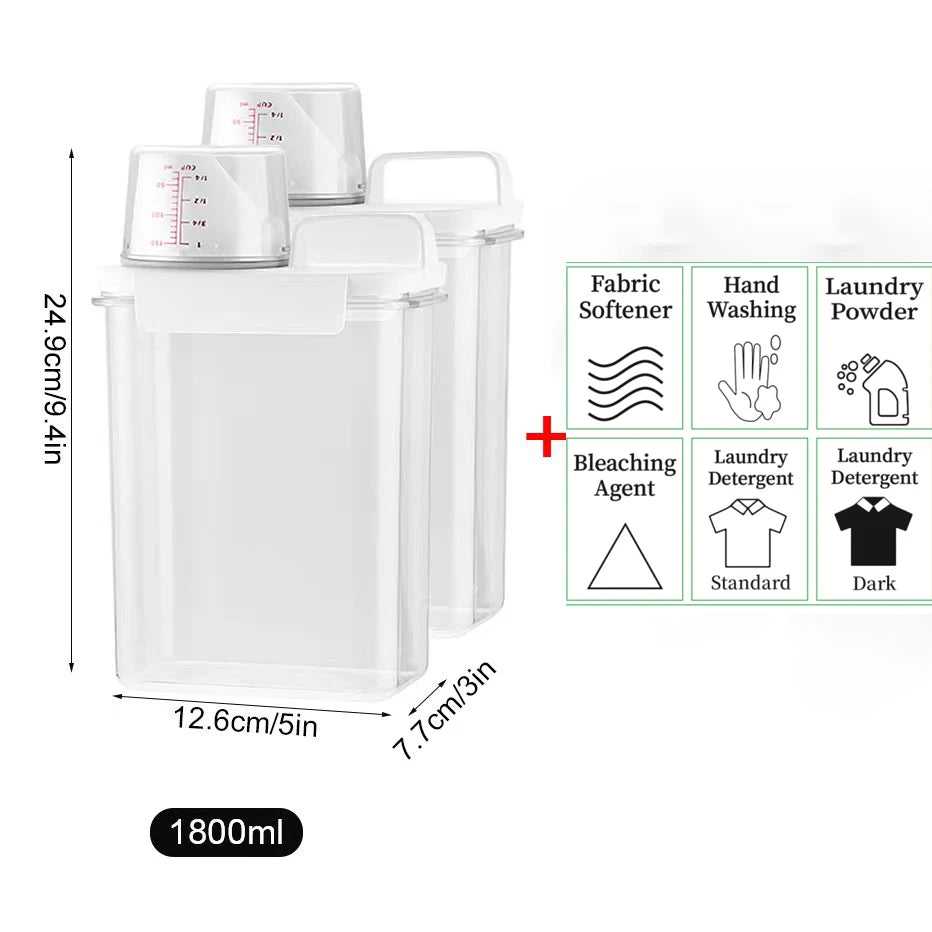 Laundry Detergent Dispenser – Airtight & Refillable
