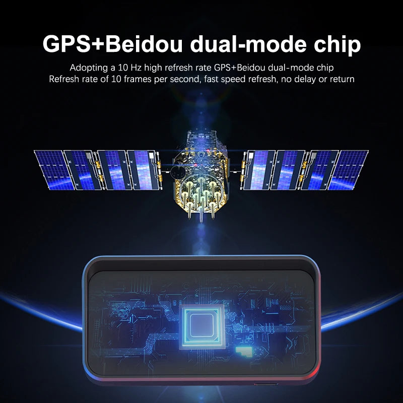 GPS Car Speed HUD – Windshield Head-Up Display for Safe Driving, Plug & Play Universal Fit