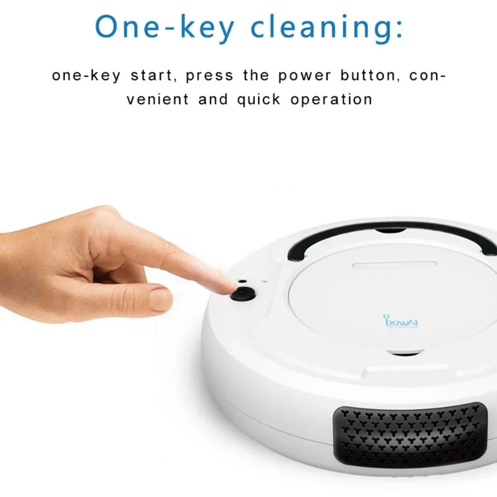 BOWAI Automatic Robot Vacuum Cleaner – Smart Dry & Wet Sweeping Robot for Home Floors