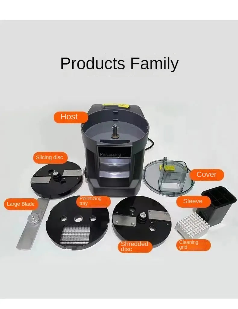 BIAONU Multi-Blade Vegetable Chopper & Dicer – Precision Cutter with Dice, Slice & Shred Blades (CE Certified)