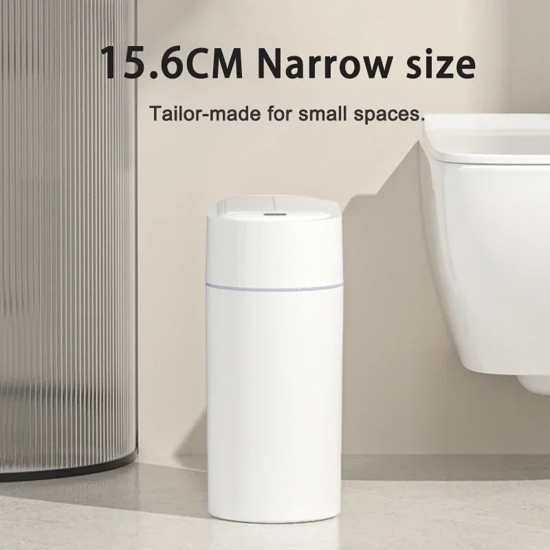 7L/9L Smart Trash Can with Lid – Motion Sensor Touchless Garbage Bin