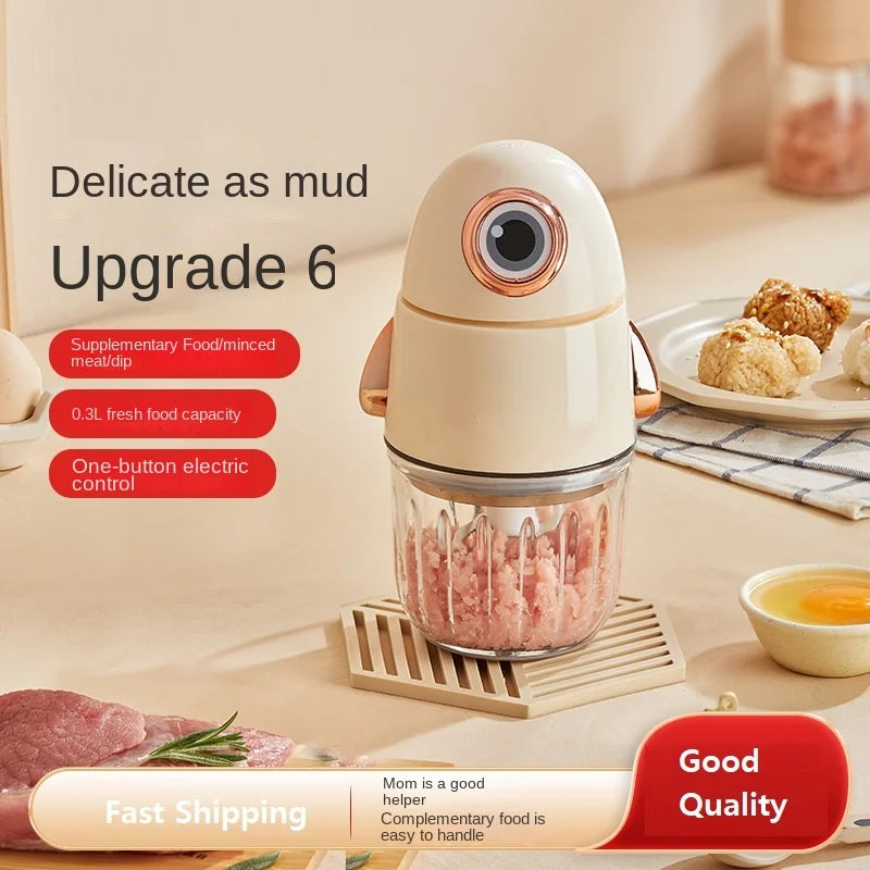 siwenyeden 300ml Electric Chopper & Grinder – 200W Mini Food Processor