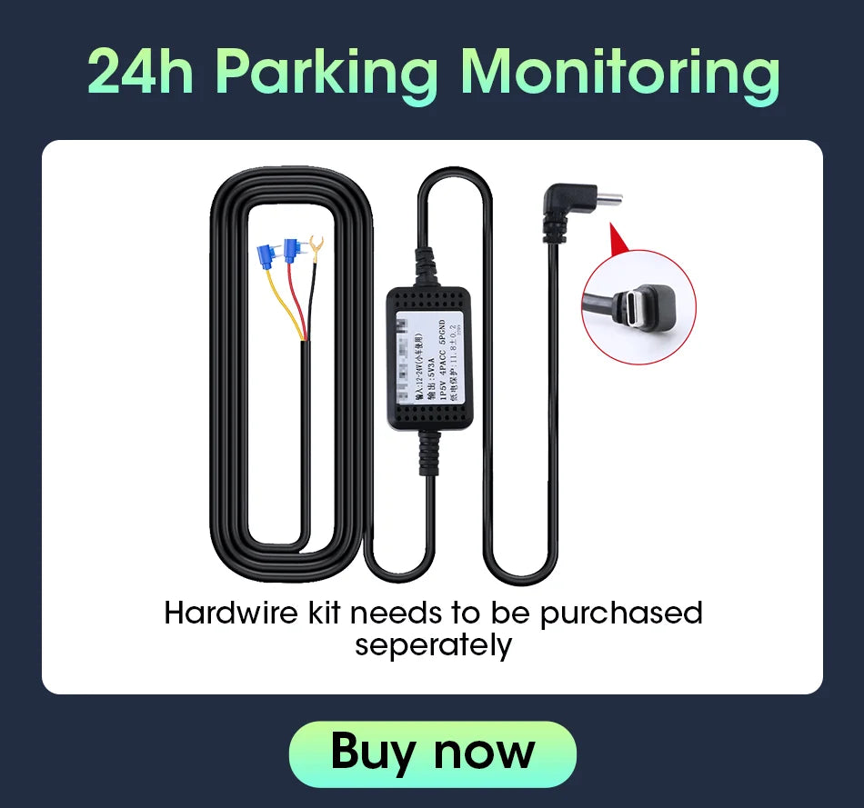 Jansite 10.26"/11.26" Wireless Apple CarPlay & Android Auto Screen with 4K Dash Cam Support