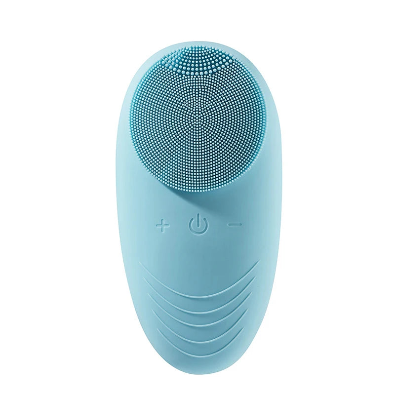 Sonic Facial Cleansing Brush – Deep Cleansing Silicone Face Scrubber
