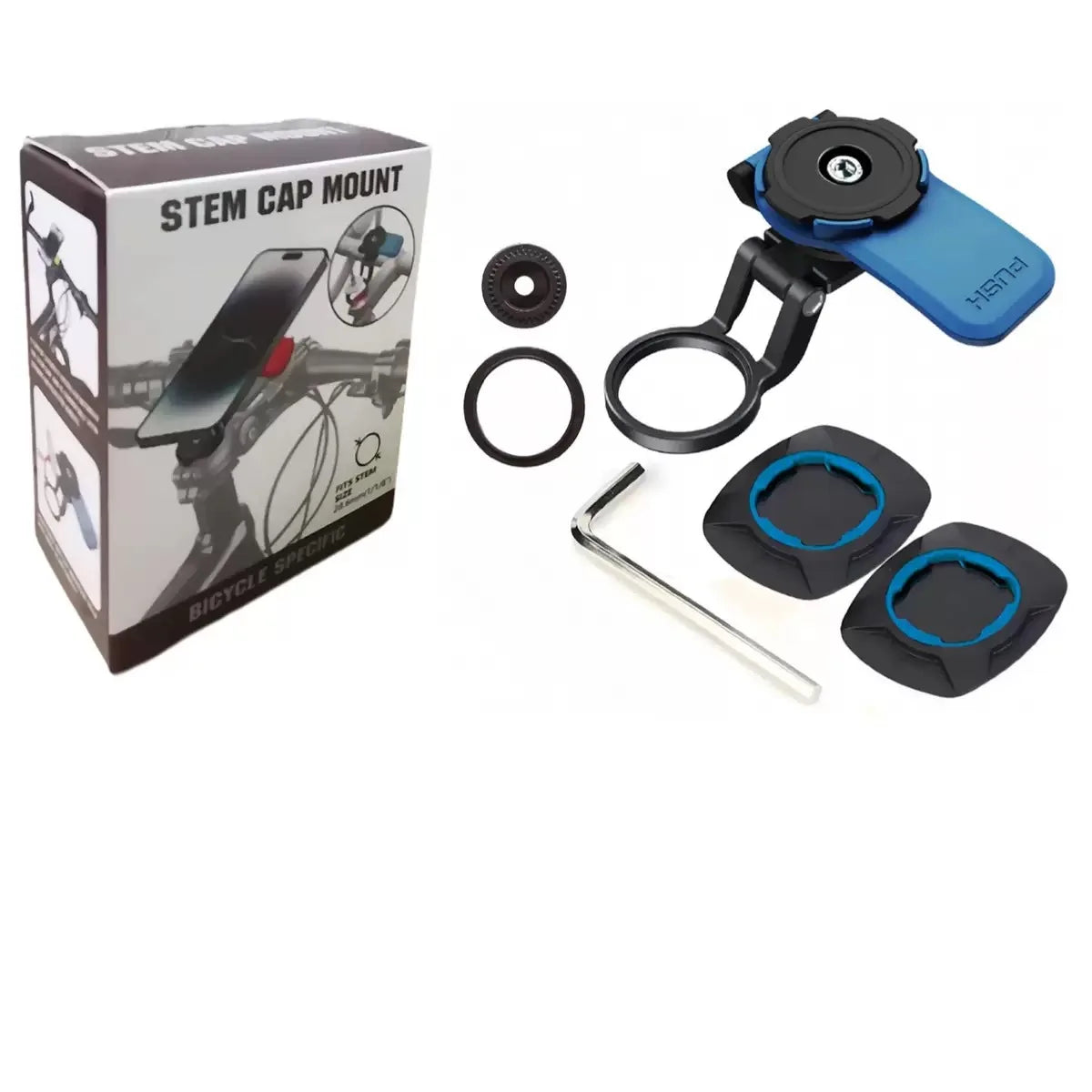 Motorcycle Phone Holder – Shock-Absorbing Quick-Release Bike Mount
