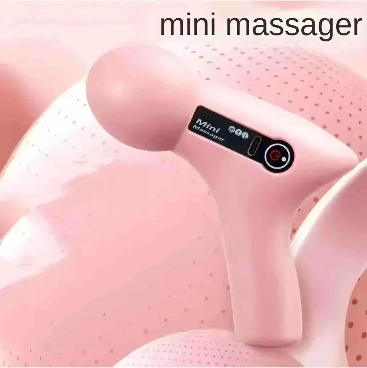 Electric Mini Fascia Massage Gun – Portable Vibrating Muscle Relaxation Tool