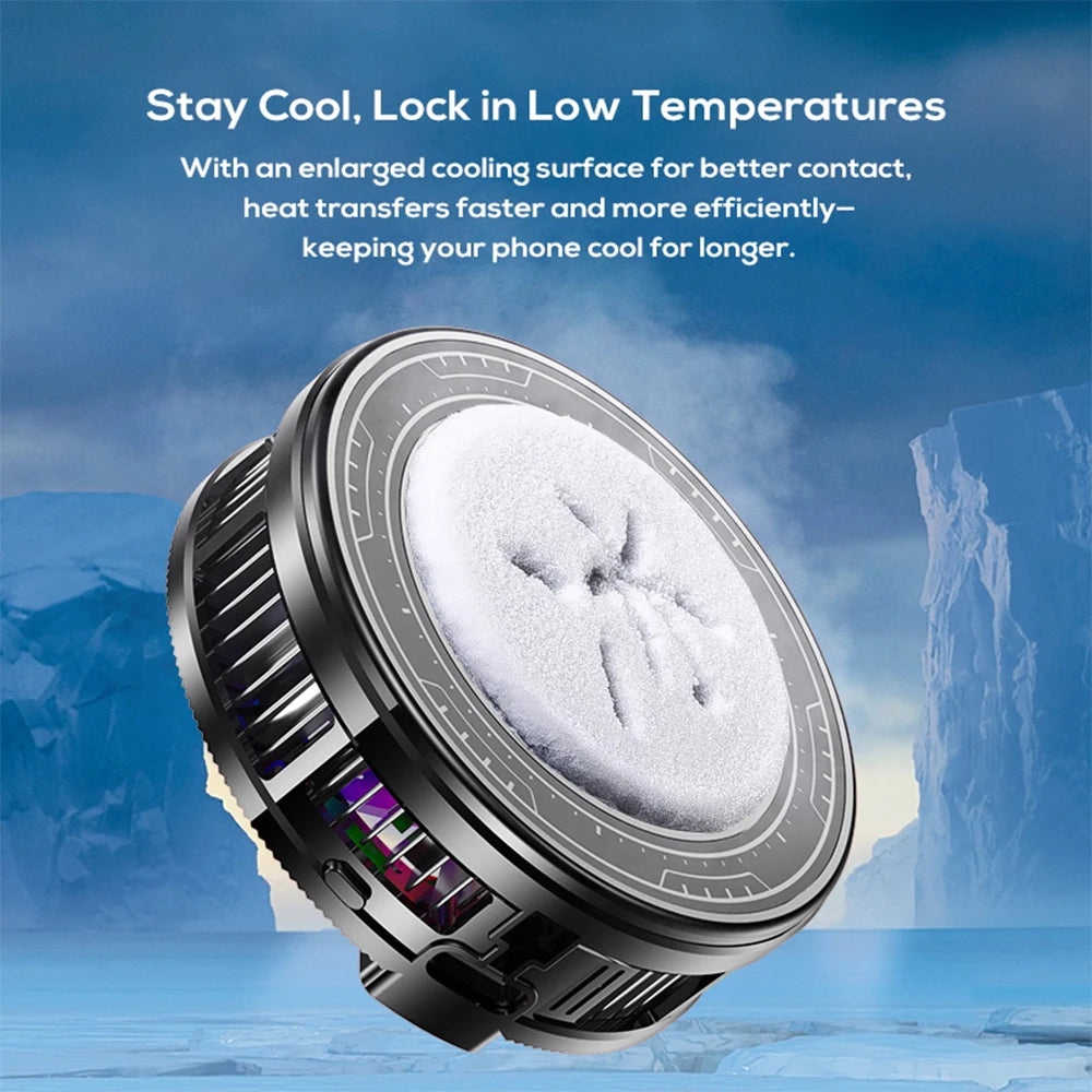 Universal Phone Cooling Accessory – CE & RoHS Certified External Cooler