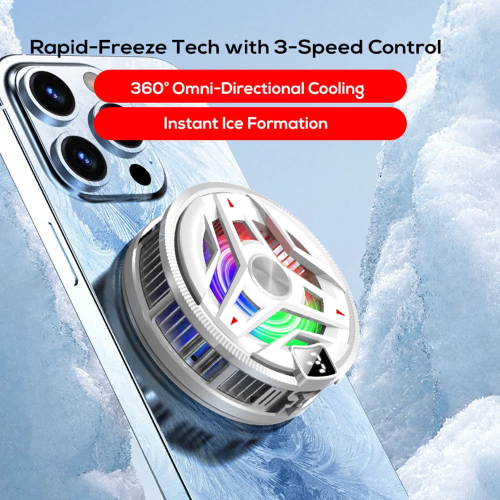 Universal Phone Cooling Accessory – CE & RoHS Certified External Cooler