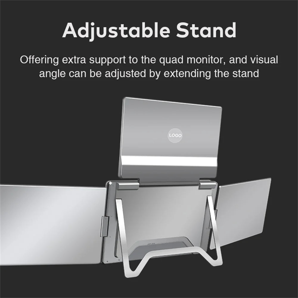 Rospider 16″ Portable Monitor – 1920×1200 IPS, 16:10, USB-C Swivel Display