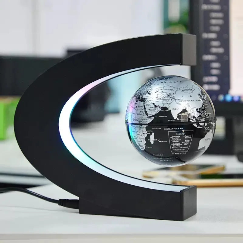 Floating LED Levitating Ball Lamp | Magnetic Suspension Desk Decor Light