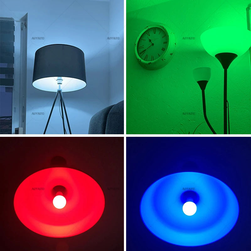 Moreins Smart LED Globe Bulb | Bluetooth RGB Light, Music Sync, 15W / 18W
