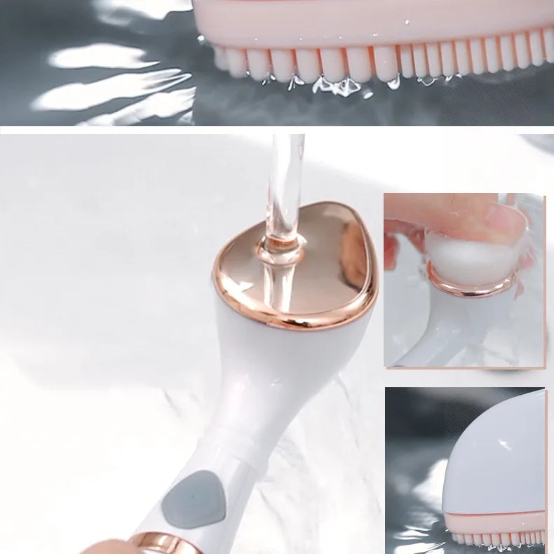 KNCOKAR Electric Facial Cleansing Brush – Vibration Massage Deep Clean Skincare Tool