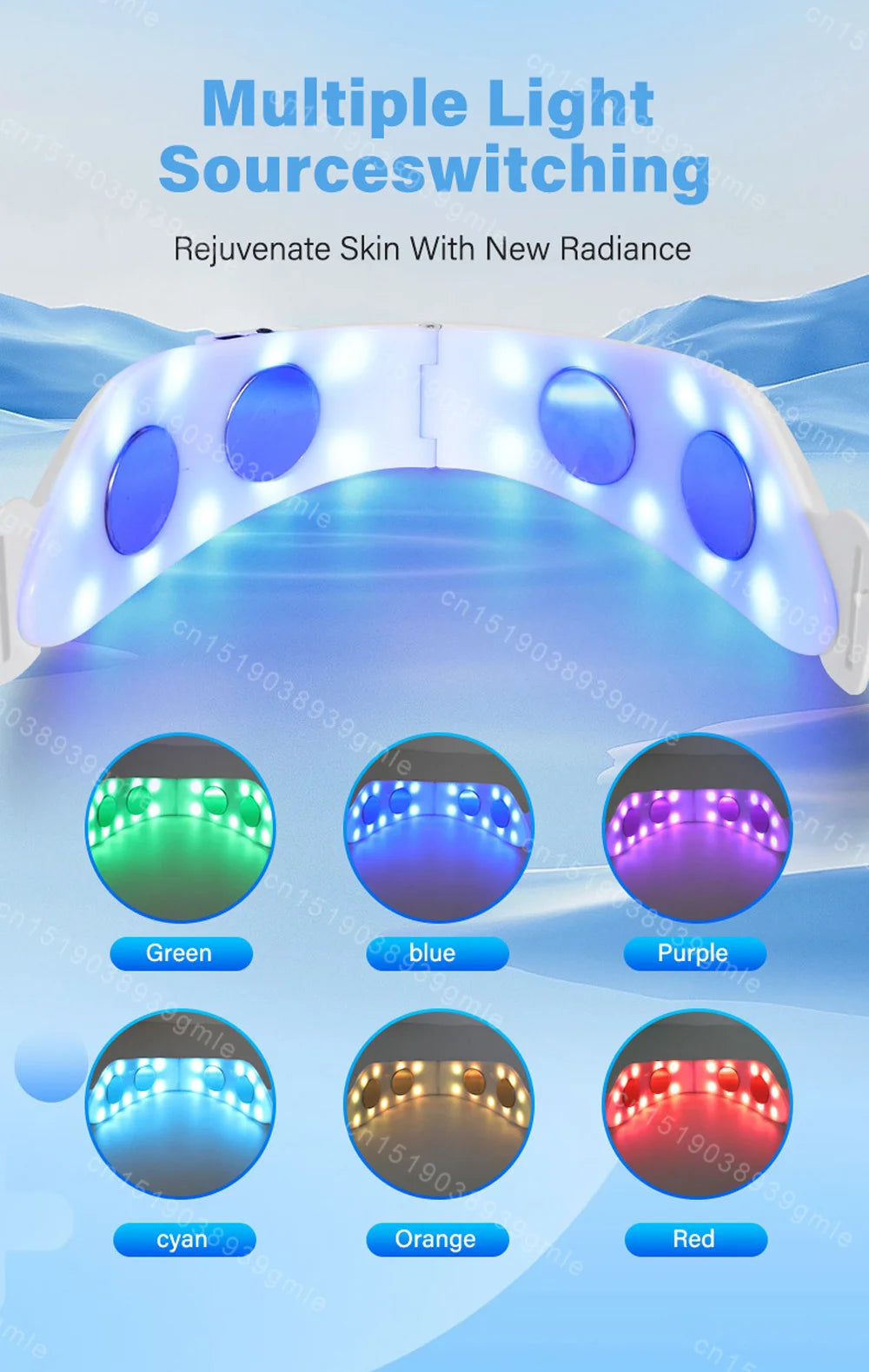 Voguish Facial Slimming Massager – EMS Microcurrent V-Line Lifting Tool