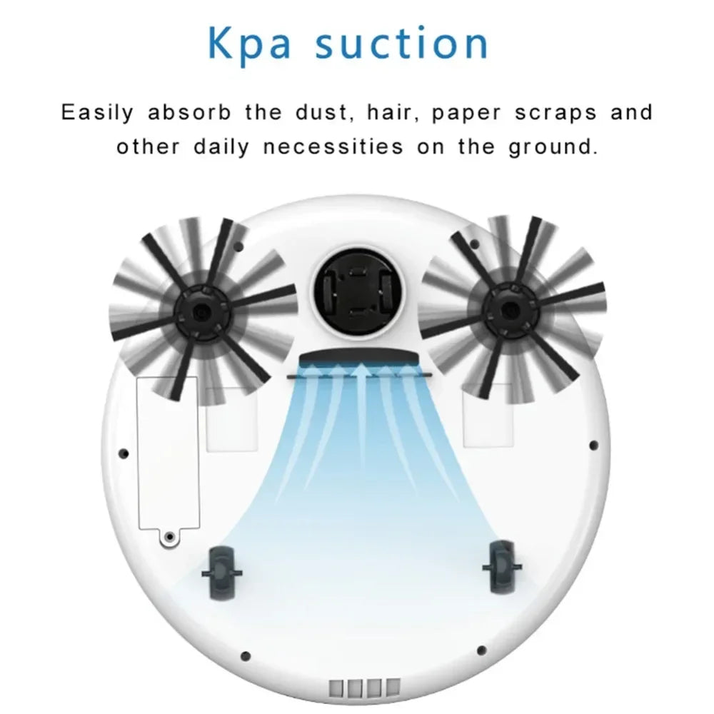 BOWAI Automatic Robot Vacuum Cleaner – Smart Dry & Wet Sweeping Robot for Home Floors