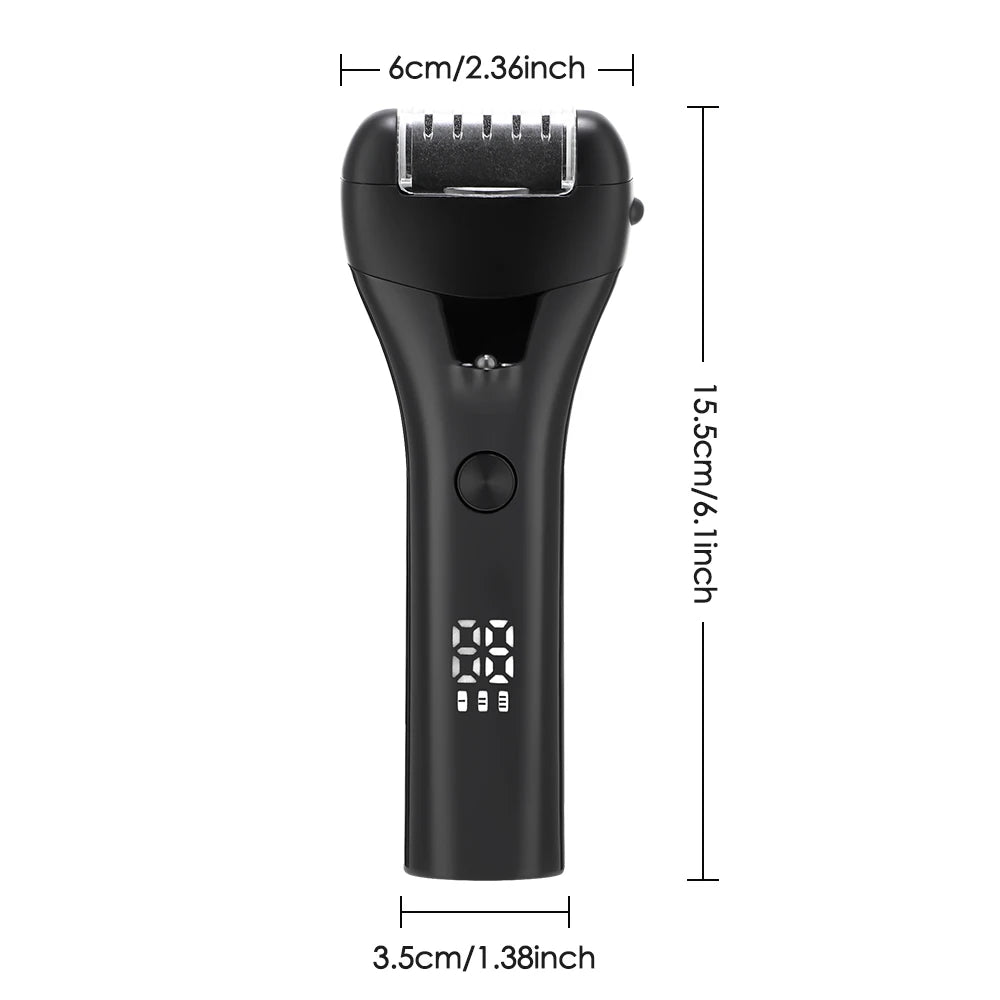 AFDEAL Rechargeable Electric Foot Callus Remover – Professional Pedicure Grinder (Standard / Simple)