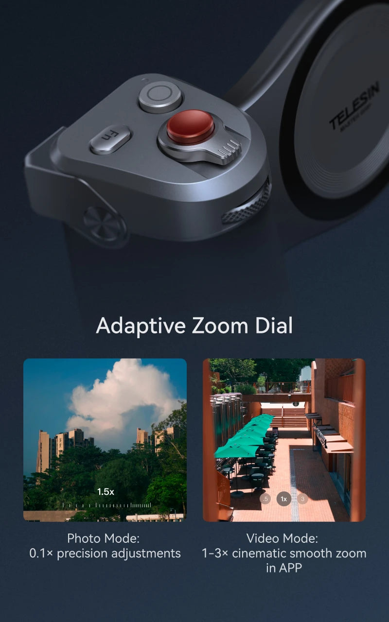 Master Grip for iPhone 17 Pro / Pro Max | Magnetic Camera Handle with 3200mAh Battery