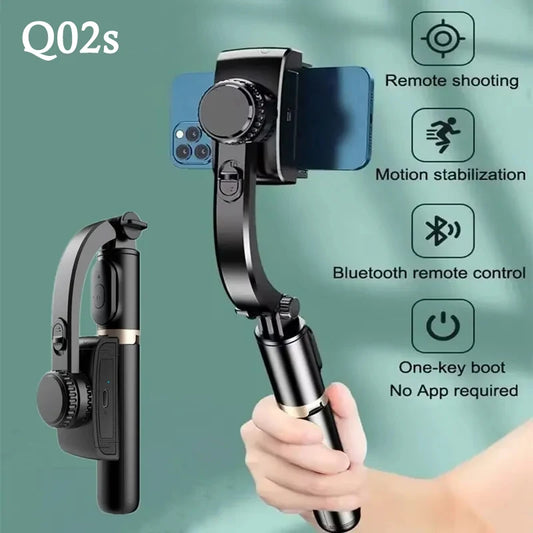 Stainless Steel Bluetooth Selfie Stick Tripod for Smartphones (Q02s)