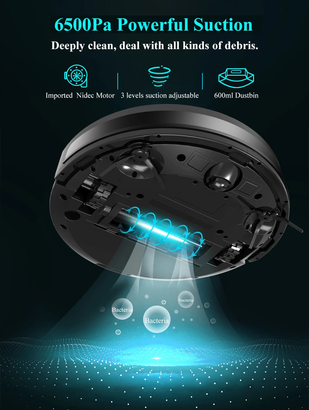 ABIR X8 Smart Robot Vacuum Cleaner – Dual Laser SLAM, Y-Shape Mopping, 3-Year Warranty