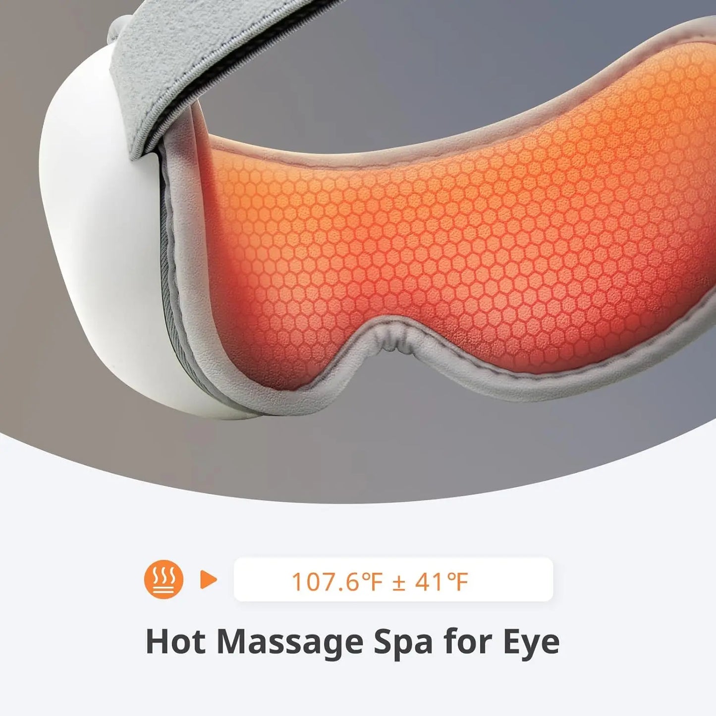 VIMYSHOW Bluetooth Eye Massager – Heat, Vibration & Music Relaxation Mask