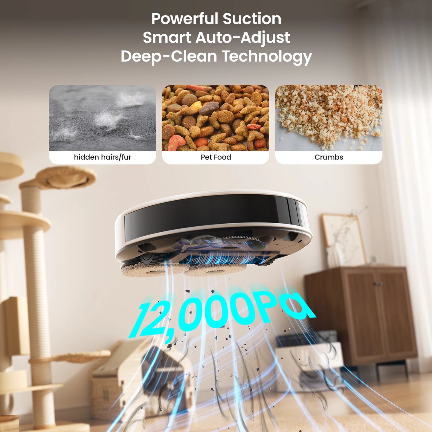 Lefant M3 4-in-1 Robot Vacuum & Mop – LiDAR Navigation, 220min Runtime, Alexa Compatibl