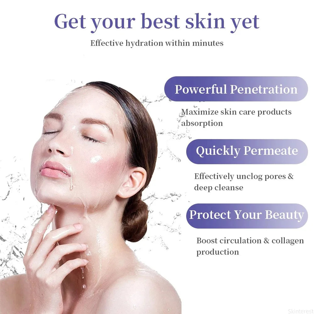 KEMOKO Electric Face Steamer – Moisturising Facial Sauna with Pore Cleansing